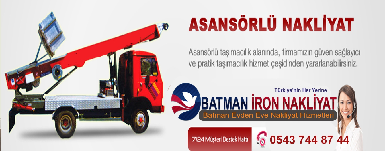 Batman iron evden eve taşımacılık 05357264193 , şehir içi ve şehir dışı